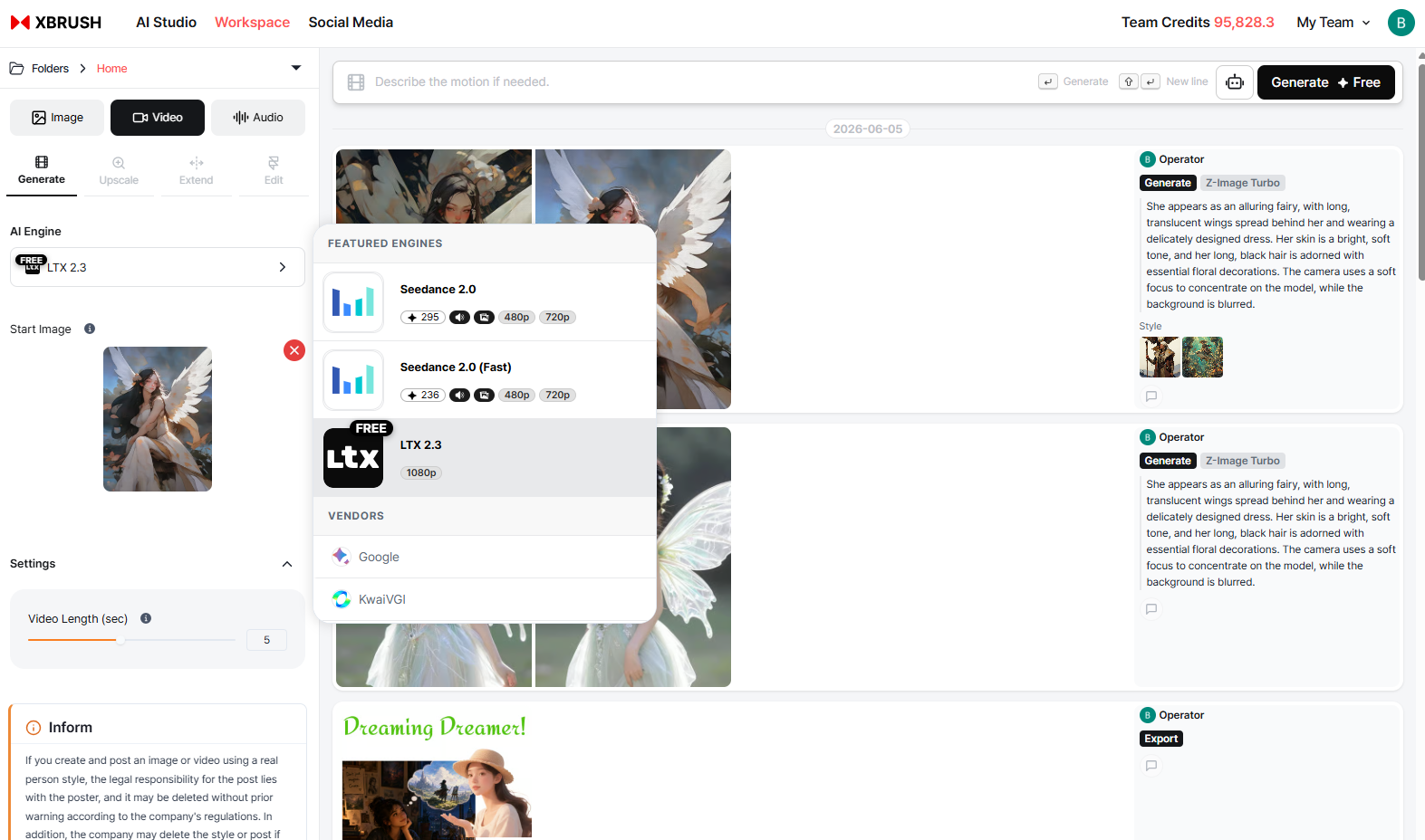 Video generation overview